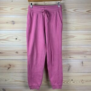 Lululemon‎ Jogger Sweatpants Womens 6 High Rise Pink Balletcore LW5CVAS